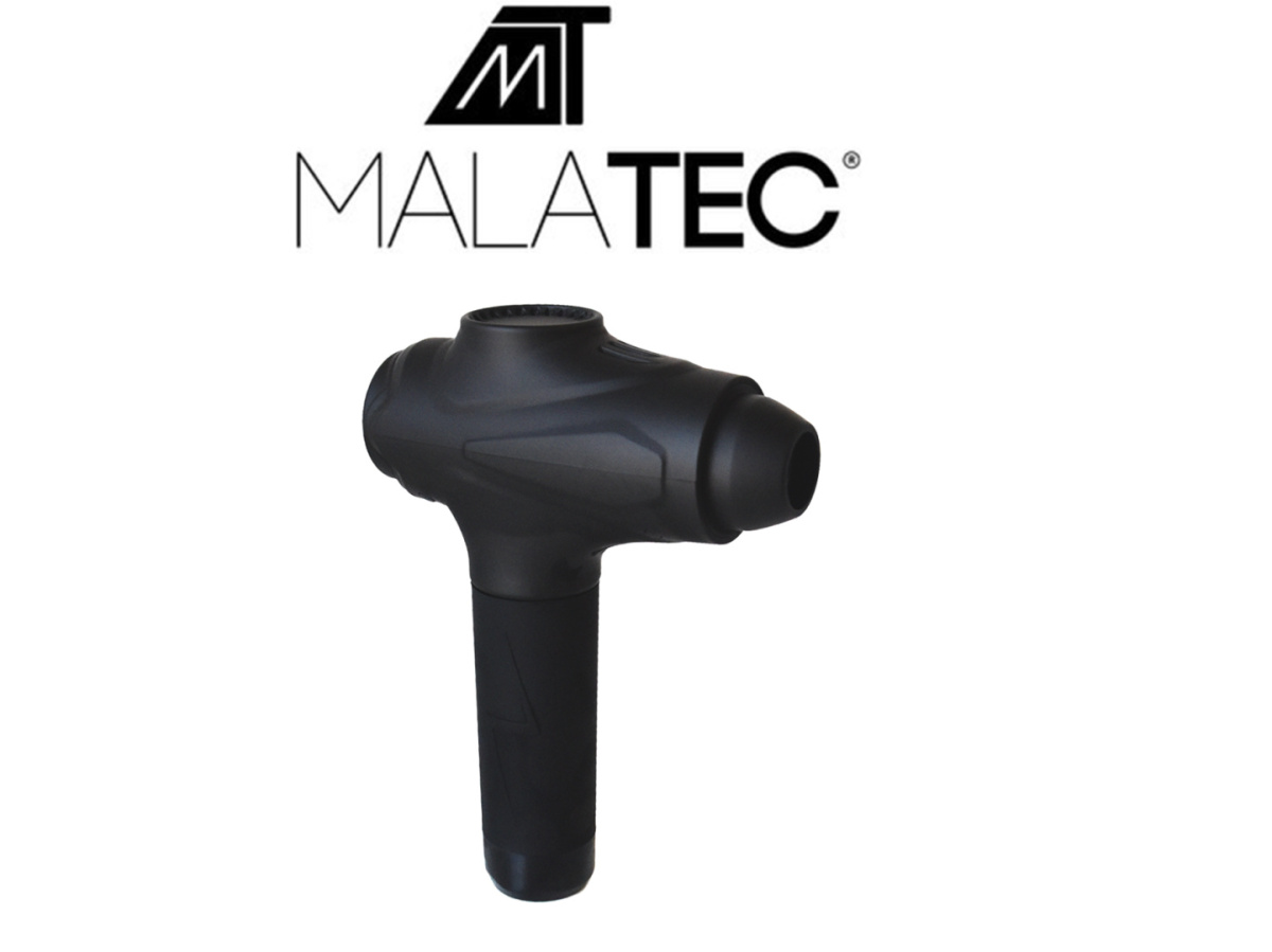 Masážní pistole Malatec 10 hlavic nástavců na tělo 30 režimů 00009678